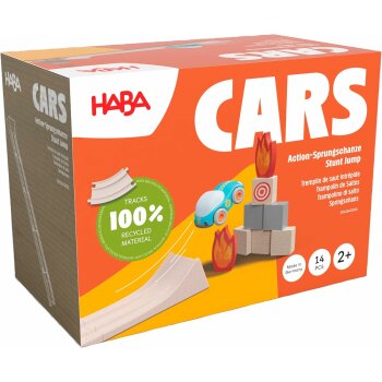 Haba - Cars Action-Sprungschanze, inklusive Auto (2)