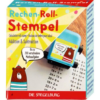 Die Spiegelburg - Bunte Geschenke - Rechen-Roll-Stempel (8)