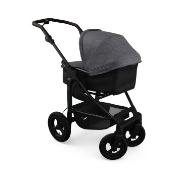 TFK - mono 4 - Kinderwagen PREMIUM-GRAU (Luftreifen)