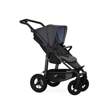 TFK - mono 4 - Kinderwagen PREMIUM-SCHWARZ (Luftreifen)