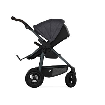 TFK - mono 4 - Kinderwagen PREMIUM-SCHWARZ (Luftreifen)