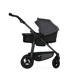 TFK - mono 4 - Kinderwagen PREMIUM-SCHWARZ (Schaumreifen)