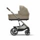 CYBEX - Gold Balios S Lux mit Cot S ALMOND-BEIGE (N)