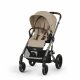 CYBEX - Gold Balios S Lux mit Cot S ALMOND-BEIGE (N)