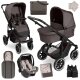 ABC-DESIGN - 3 in 1 Kinderwagen-Set Salsa 5 AIR - teddy