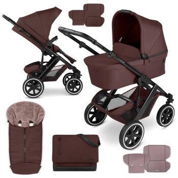 ABC-DESIGN - Kombi-Kinderwagen-Set Salsa 5 AIR - umbra