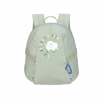 Lässig - Kindergartenrucksack Tiny Outdoor - Wolken,...