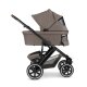 ABC-DESIGN - 3in1 Kinderwagen-Set Salsa 5 Air inkl. Babyschale Maxi Cosi Pebble 360 Pro 2 - nature