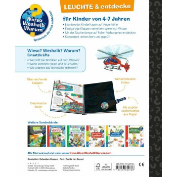 Ravensburger - Wieso? Weshalb? Warum? - Leuchte & Entdecke: Einsatzkräfte