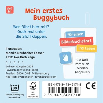 Ravensburger - Mein erstes Buggybuch: Guck mal! Erste...