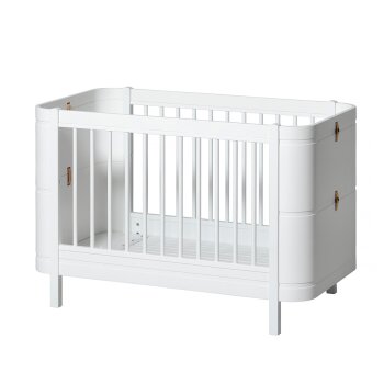 Oliver Furniture - Mini+ Babybett, 68x122 cm, Weiß