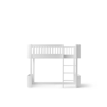 Oliver Furniture - Mini+ halbhohes Hochbett, 68x162 cm,...