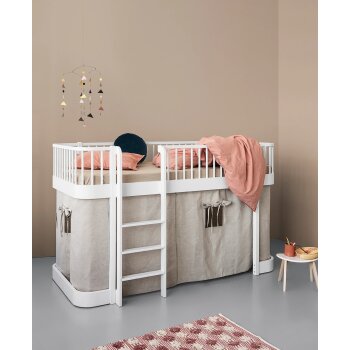 Oliver Furniture - Original halbhohes Hochbett 138 cm,...