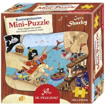 Die Spiegelburg - Captn Sharky - Minipuzzle...
