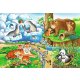 Ravensburger - Tiere im Zoo PUZZLE (2 x 12 TEILE)